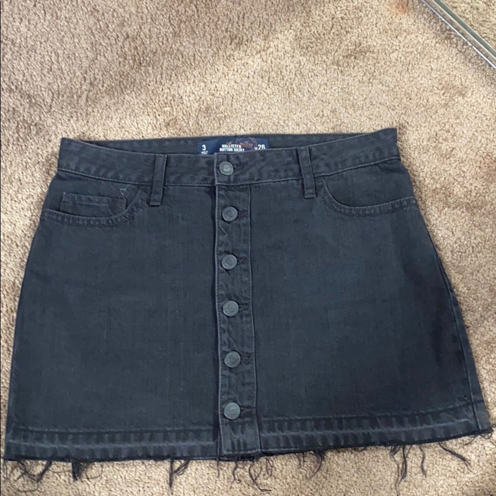 Hollister Button Skirt